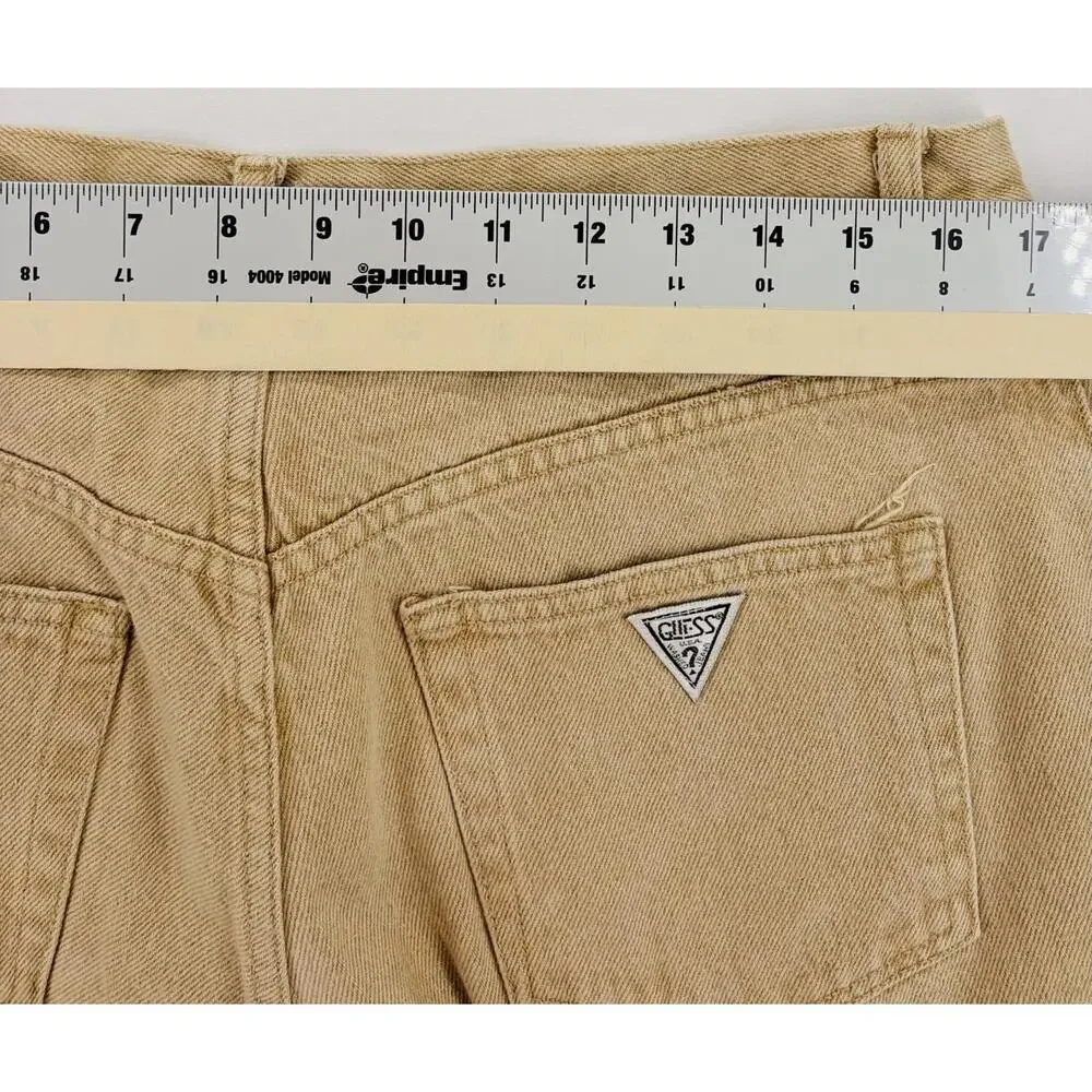 Vintage Guess Jeans Relaxed Fit Waist 38 in.‎ Cotton Shorts Retro